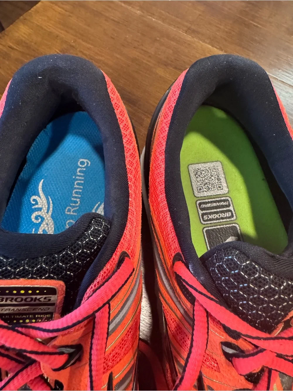 Brooks Mens Size 11.5 Transcend Ultimate Ride 1101571D908 Sneakers Running Shoes